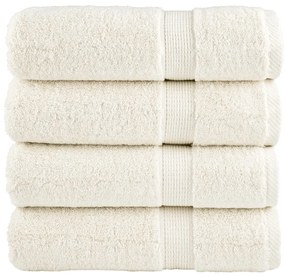 Asciugamani Da Bagno Solund 2 Pz Verdi 100x150 Cm 600 G/m² /