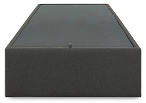 Kave Home - Base letto con contenitore Matters nera per materasso da 90 x 190 cm