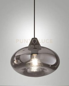 3489-50-126 edison vetro fume' completo di cavo x kit luci d.27cm h...