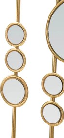 Pannello da Muro Small Mirrors 35,5x1,5x90 cm in Ferro...