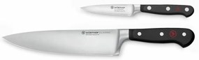 Wüsthof CLASSIC set 2 coltelli da cucina, nero