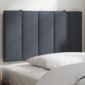 Cuscino Testiera Grigio Scuro 80 Cm İn Velluto /