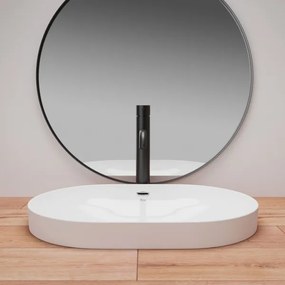 REA-U8700 - Lavabo da appoggio ARLETA 42x61,5 cm ceramica/bianco lucido