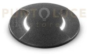 Way round segnapassi ip67 1 luce attacco gu10 nero 9cm doppio fasci...