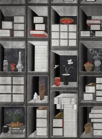 Mindthegap Carta da parati Korean Library - WP20421