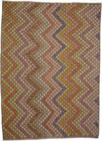 Kilim Tappeto orientale 210x290 Viola (Pakistan) Tessuto A Mano