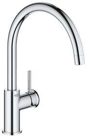 Rubinetto da cucina fisso Start Classic argento cromato lucido GROHE