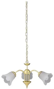 Rabalux 7233 - Lampadario a sospensione con catena RAFAELLA 3xE14/40W/230V