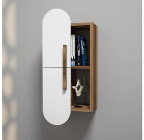 Pensile ROSE 80x35 cm bianco/marrone