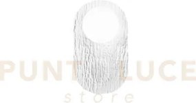 Applique a parete led hockey bianco in metallo e alluminio 6w 700lm...