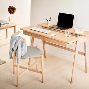 Tavolo da lavoro con piano in rovere 110x55,5 cm Home - Hammel Furniture