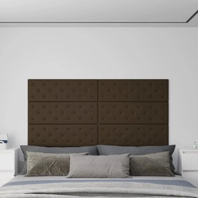 Pannelli Murali 12 Pz Marroni 90x30 Cm İn Similpelle 3,24 M² /
