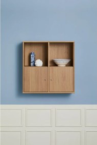 Libreria a sospensione in rovere naturale 70x70 cm Mistral - Hammel Furniture