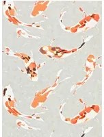 Harlequin Carta da parati Koi - Paprika