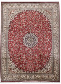 Cashmere Silk Tappeto 250x340 Beige (Indian) Annodato A Mano