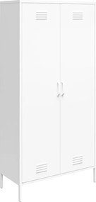 Armadio in metallo bianco 90x185 cm Mission District - Støraa
