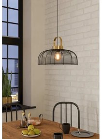 Eglo 43964 - Lampadario a sospensione con filo ROUNDHAM 1xE27/40W/230V diametro 45 cm