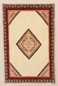 Rizbaft Tappeto 130x90 (Iran) Annodato A Mano