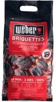 Confezione 4 kg bricchetti di carbone per barbecue Weber