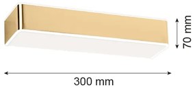 Argon 4148 - Applique RODAN 1xE27/15W/230V oro