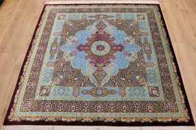 Ghom Tappeto persiano 250x250 (Iran) Annodato A Mano