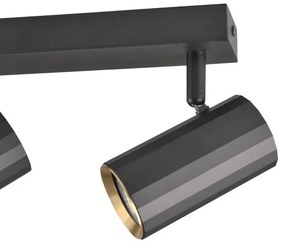 Faretto NICEA 3xGU10/10W/230V nero