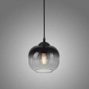 JUST LIGHT. 15420-18 - Lampadario a sospensione con filo ZEA 1xE27/25W/230V nero