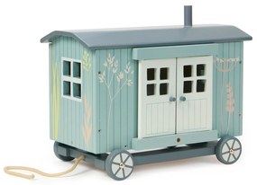 Tender Leaf - Carrozzone in legno con topolini