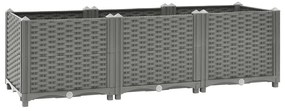 Fioriera Rialzata 120x40x38 Cm İn Polipropilene /