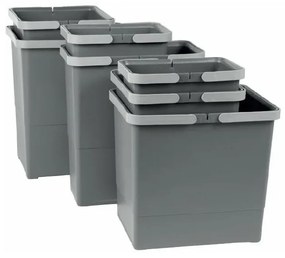 Contenitore per rifiuti in plastica da 6 l - Elletipi
