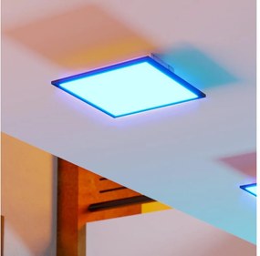 Eglo 901505-LED RGBW Plafoniera dimmerabile MORADILLO-Z LED/14W/230V 30x30cm nero