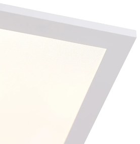 Pannello LED per soffitto sistema bianco rettangolare con LED dimmerabile in Kelvin - Pawel