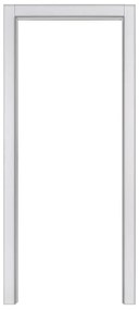 Telaio per porta Bach bianco in legno L 60 x H 210 cm