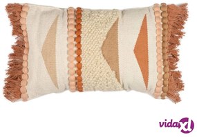 KidsDepot Cuscino Marnie 55x35 cm Cotone Terra