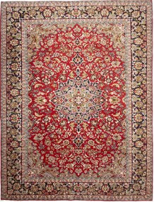 Najafabad Tappeto 250 x 330 Rosso (Iran) Annodato A Mano
