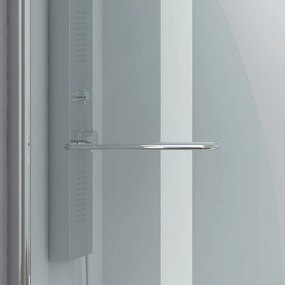 Parete vasca 85cm girevole altezza 140cm | KV10 - KAMALU
