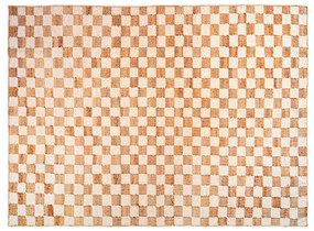 ferm LIVING - Check Wool Jute Rug 140x200 Off-white/Natural ferm LIVING