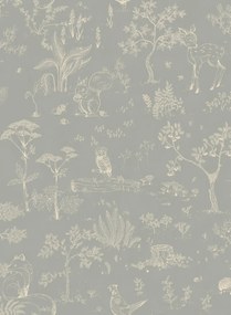 Sandberg Carta da parati Hollie - Misty Blue