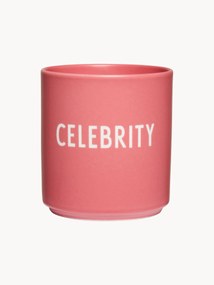 Tazza di design con scritta Favourite CELEBRITY