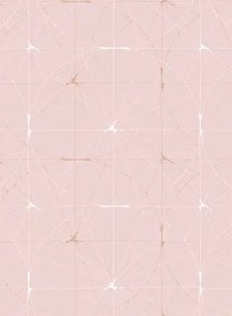 Rebel Walls Carta da parati panoramica Perfect Fit - Powder Pink