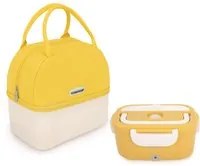 Scaldavivande elettrico con borsa termica arancione