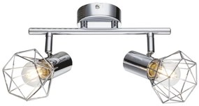 Globo 54802-2 - Faretto XARA I 2xE14/40W/230V