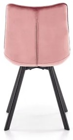 Sedia da pranzo COMORO 1 pz rosa