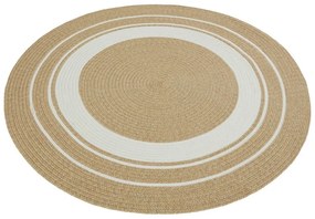 Tappeto rotondo per esterni in colore naturale ø 200 cm - NORTHRUGS