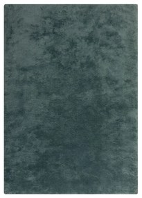 Tappeto in pelliccia sintetica color petrolio 80x150 cm Faroe Wool Look Fur - Flair Rugs