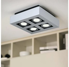 Eglo 91355 - Faretto LED LOKE 1 4xGU10-LED/5W/230V