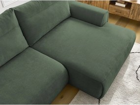 Divano angolare in verde scuro Aden – Bobochic Paris