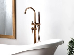 Rubinetto per vasca freestanding color rame TUGELA Beliani