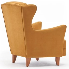 Poltrona gialla Lola Brejer - Artie