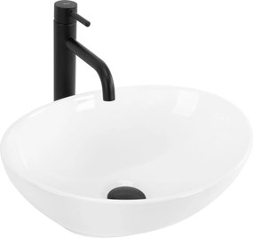 Lavabo da appoggio Rea Sofia White